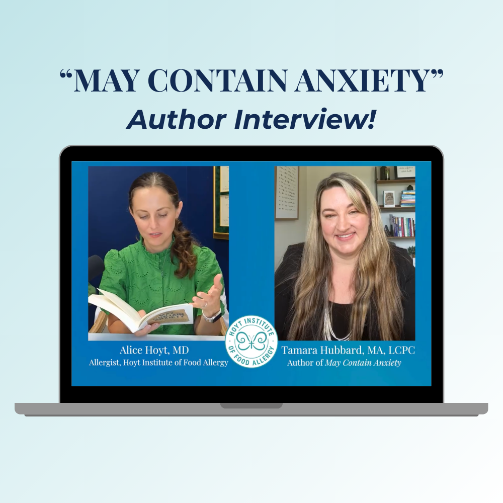 food allergy anxiety book author